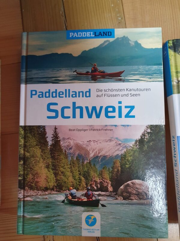 Buch Kanuführer Flussführer Paddelland Schweiz 2014