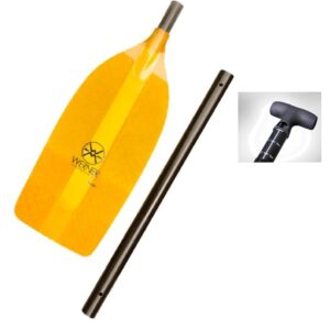 WERNER - Bandit glas - 2 teiliges Paddel - uncut - Kanadier Paddel